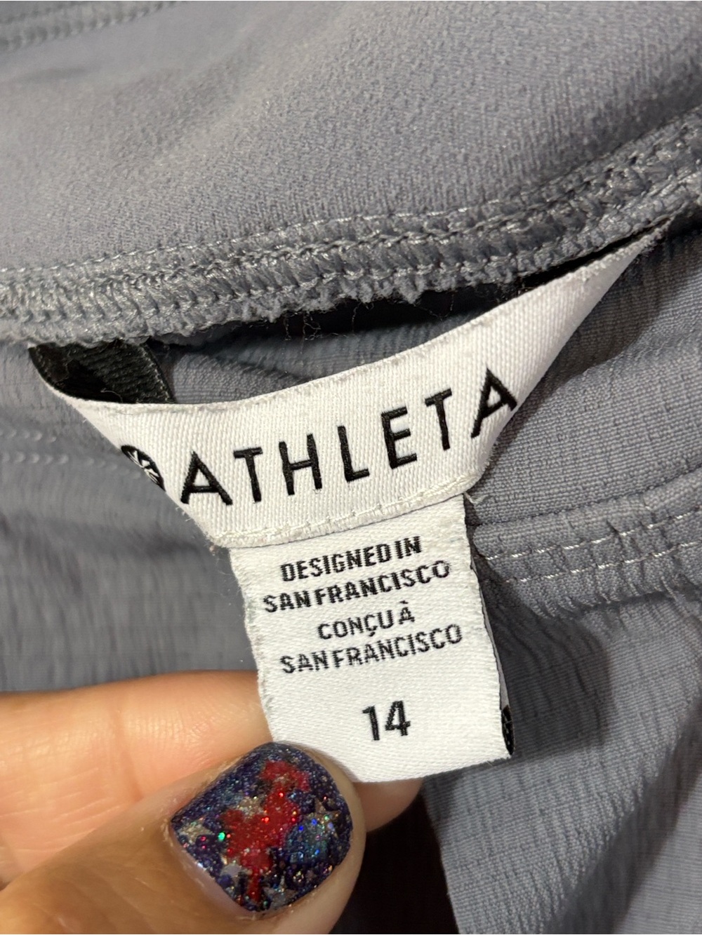 Athleta Trekkie North High Rise Jogger Gray Size 14 | outdoor | athleisure | - Picture 8 of 9